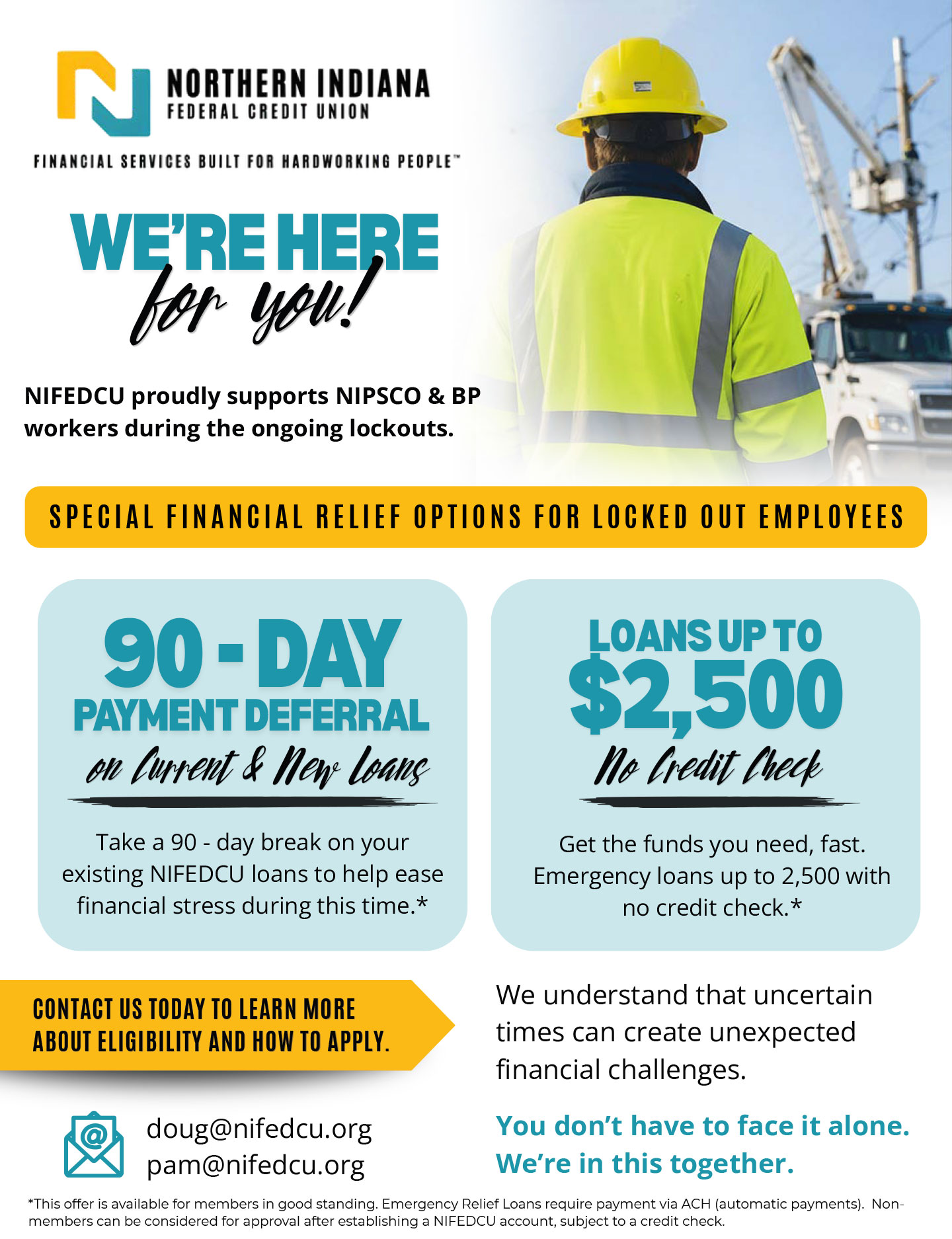 NIPSCO Employee Financial Relief
