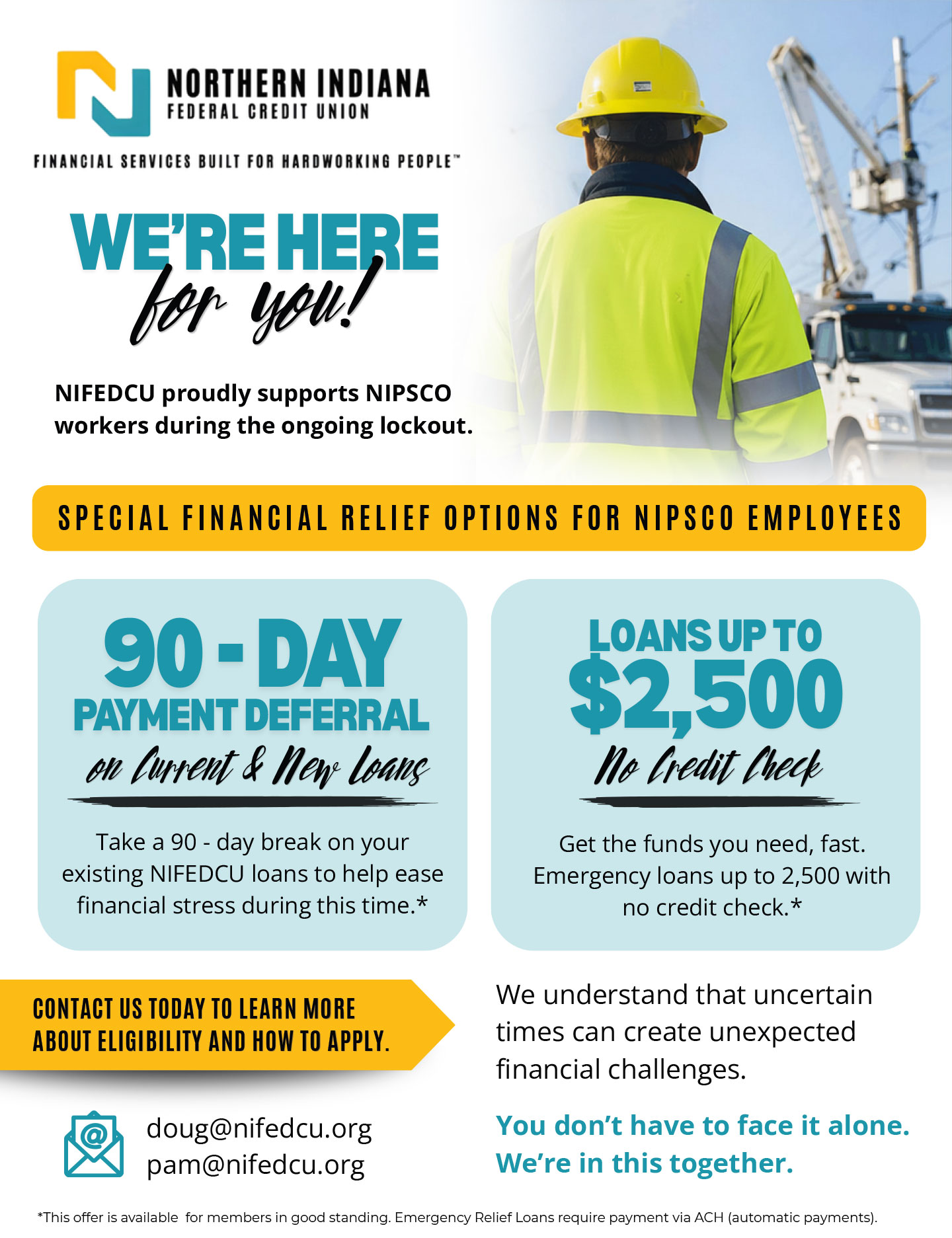 NIPSCO Employee Financial Relief